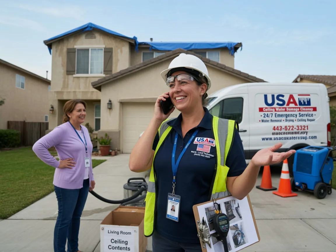 Ceiling Water Damage Restoration Comptche, CA FAQs